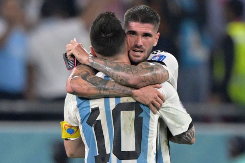 El vínculo del jugador argentino con el Atlético de Madrid